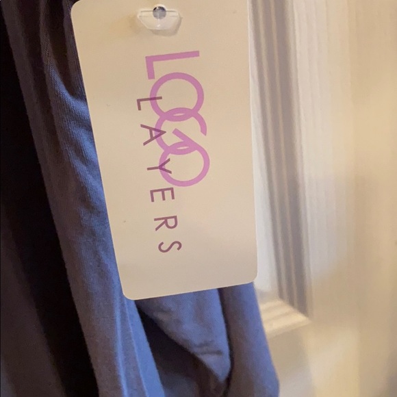 NEW Logo Layers 1X gray layering top - Picture 3 of 5